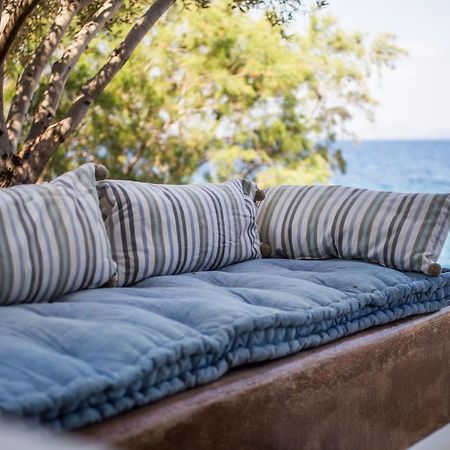 Lady Of Hydra Villa, Sea Front View, Private Beach Exterior foto