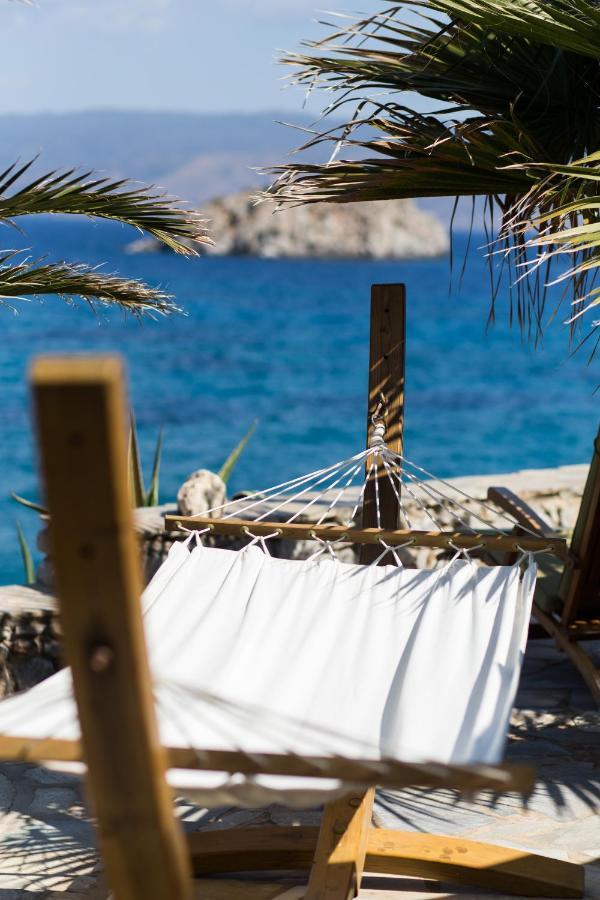Lady Of Hydra Villa, Sea Front View, Private Beach Exterior foto